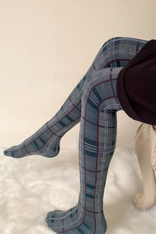 Women's Plaid Fashion Tights