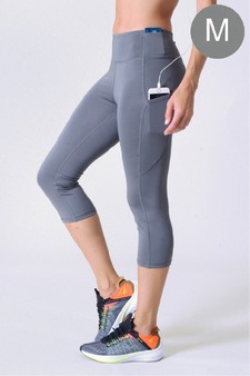 Side Pocket Performance Capri Leggings (Medium only)