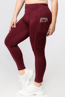 Women's High Waist Tech Pocket Activewear Leggings