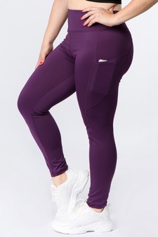 Women's High Waist Tech Pocket Activewear Leggings