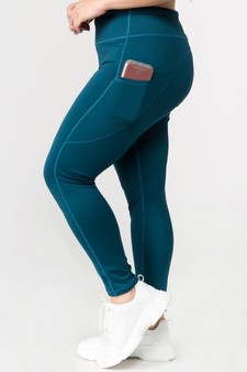 Women's High Waist Tech Pocket Activewear Leggings