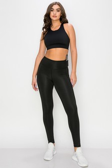 ETA 11/07/25 - Women's High Waist Tech Pocket Activewear Leggings (Small only) style 4
