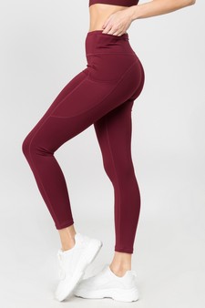 Women's High Waist Tech Pocket Activewear Leggings (Small only) style 2