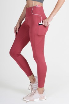 Women's High Waist Tech Pocket Activewear Leggings