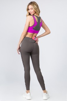 Women’s Seamless Performance Style Double Layer Insert Sports Bra style 5