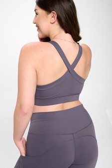 Women’s Full Coverage Buttery Soft Activewear Sports Bra