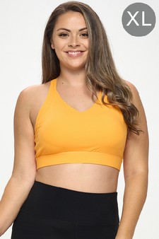 Women’s Full Coverage Buttery Soft Activewear Sports Bra (XL only)