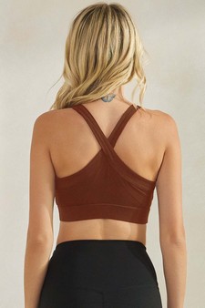 ETA 11/07/25 - Women’s Full Coverage Buttery Soft Activewear Sports Bra (XL only) style 2