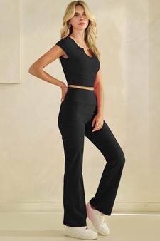Women's Buttery Soft Solid Active Set