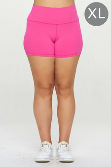 Women's Buttery Soft Activewear Biker Shorts 4" Inseam (XL only)