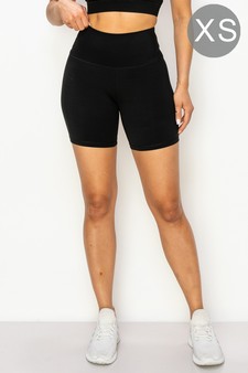 Women's Buttery Soft Activewear Biker Shorts 6" Inseam (XS only)