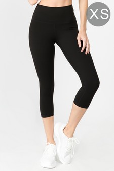 Women's Buttery Soft Capri Activewear Leggings (XS only)