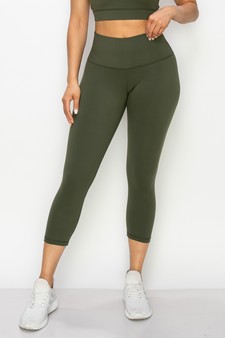 Women's Buttery Soft Capri Activewear Leggings