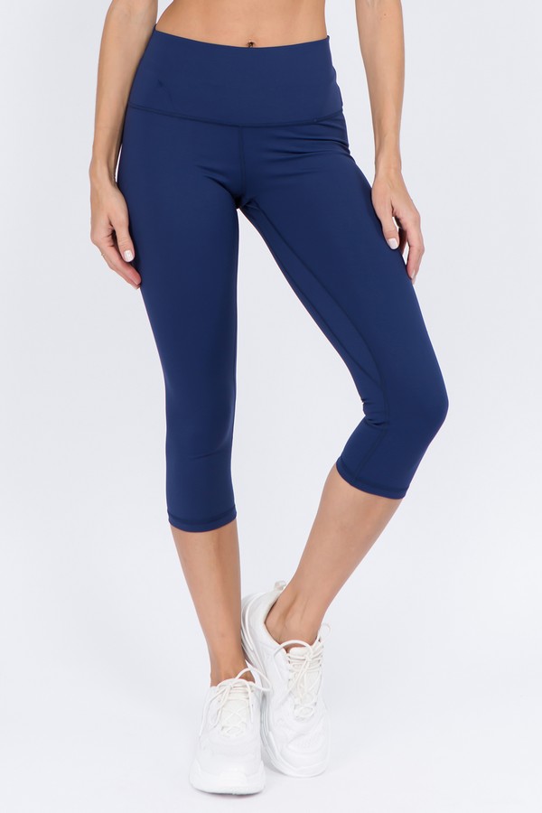 Women's Buttery Soft Capri Activewear Leggings - Wholesale 