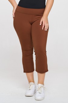 Women's Yoga Flare High Waisted Capri Buttery Soft Pants