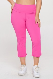 Women's Yoga Flare High Waisted Capri Buttery Soft Pants