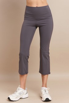 Women's Yoga Flare High Waisted Capri Buttery Soft Pants