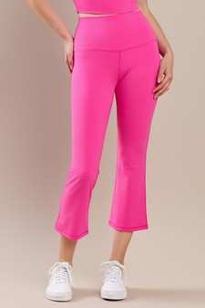 ETA 05/24/24 - Women's Yoga Flare High Waisted Capri Buttery Soft Pants