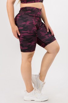 Women’s Pink Hues Activewear Biker Shorts style 2