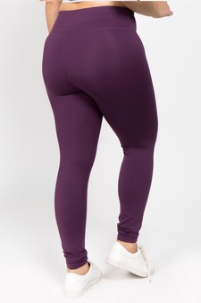 Women's Active Wear Leggings w/ Hidden Waistband Pocket (XL only) style 3