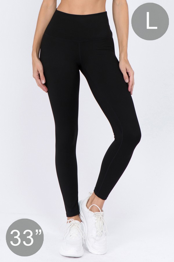 Women's Buttery Soft Activewear Leggings for Tall Girls 33 (Large only) -  Wholesale 