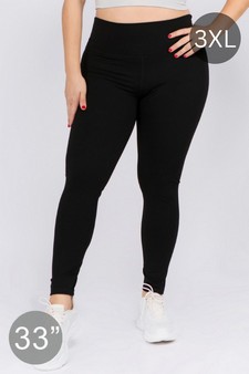 Women's Buttery Soft Activewear Leggings for Tall Girls 33" (XXXL Only)