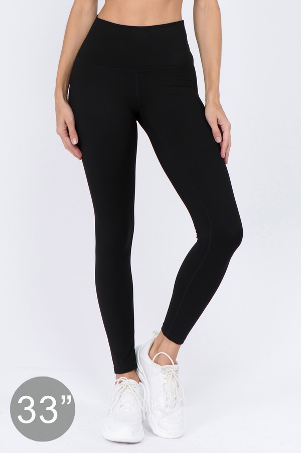 Women's Buttery Soft Activewear Leggings for Tall Girls 33 - Wholesale 