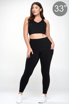 Women's Buttery Soft Activewear Leggings w/ Pockets for Tall Girls 33