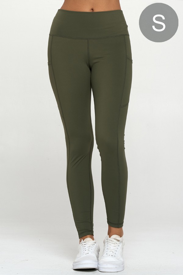 Women's Buttery Soft Activewear Leggings with Pockets (Small only) -  Wholesale 