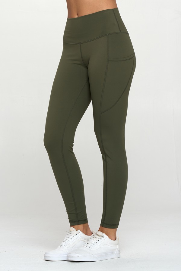 Women's Buttery Soft Activewear Leggings with Pockets - Wholesale