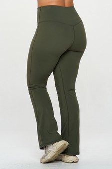 Women's Yoga Flare High Waisted Buttery Soft Pants style 3