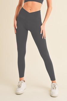 Women’s High Rise Crossover Waist Leggings