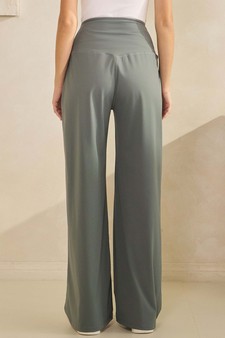 ETA 10/18/25 - Women's CloudFlex Activewear High Rise Wide-Leg Palazzo Pants with Pockets style 2