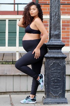 Women's Maternity Buttery Soft Activewear Leggings