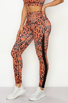 Lady's STELLA ELYSE Renaissance Pop Art Printed Legging - Wholesale - Yelete .com