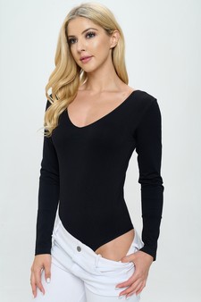 Women’s Seamless Body Contour Long Sleeve Bodysuit