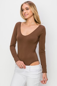 Women’s Seamless Body Contour Long Sleeve Bodysuit