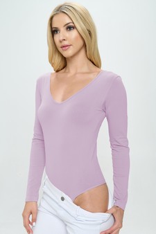 Women’s Seamless Body Contour Long Sleeve Bodysuit
