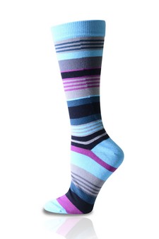 Cotton Republic® Colorful Stripes Men's Dress Socks