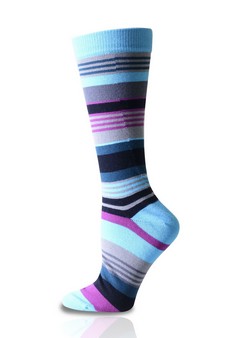 Cotton Republic® Colorful Stripes Men's Dress Socks