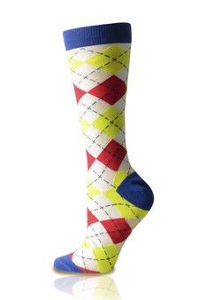 Cotton Republic® Argyle Print Men's Dress Socks