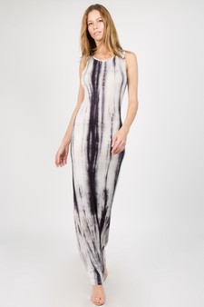 Knit Tie Dye Maxi Dress