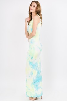 Knit Tie Dye Maxi Dress style 2