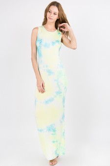 Knit Tie Dye Maxi Dress style 4
