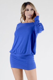 Women's Dolman Sleeve Skirt Dress