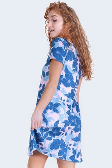 Women's Floral Blossom Dress with Pockets style 5