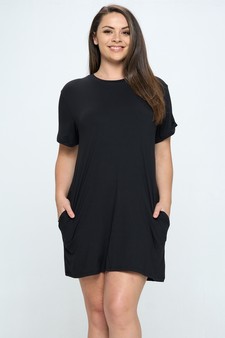 Women’s On The Go T- Shirt Dress With Pockets