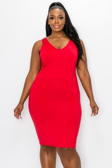 Women’s Siren Seduction V-Neck Dress (XL only)