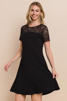Women's Trapeze Swing Dress