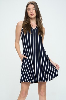 Women’s Pop of Spring Sleeveless Dress